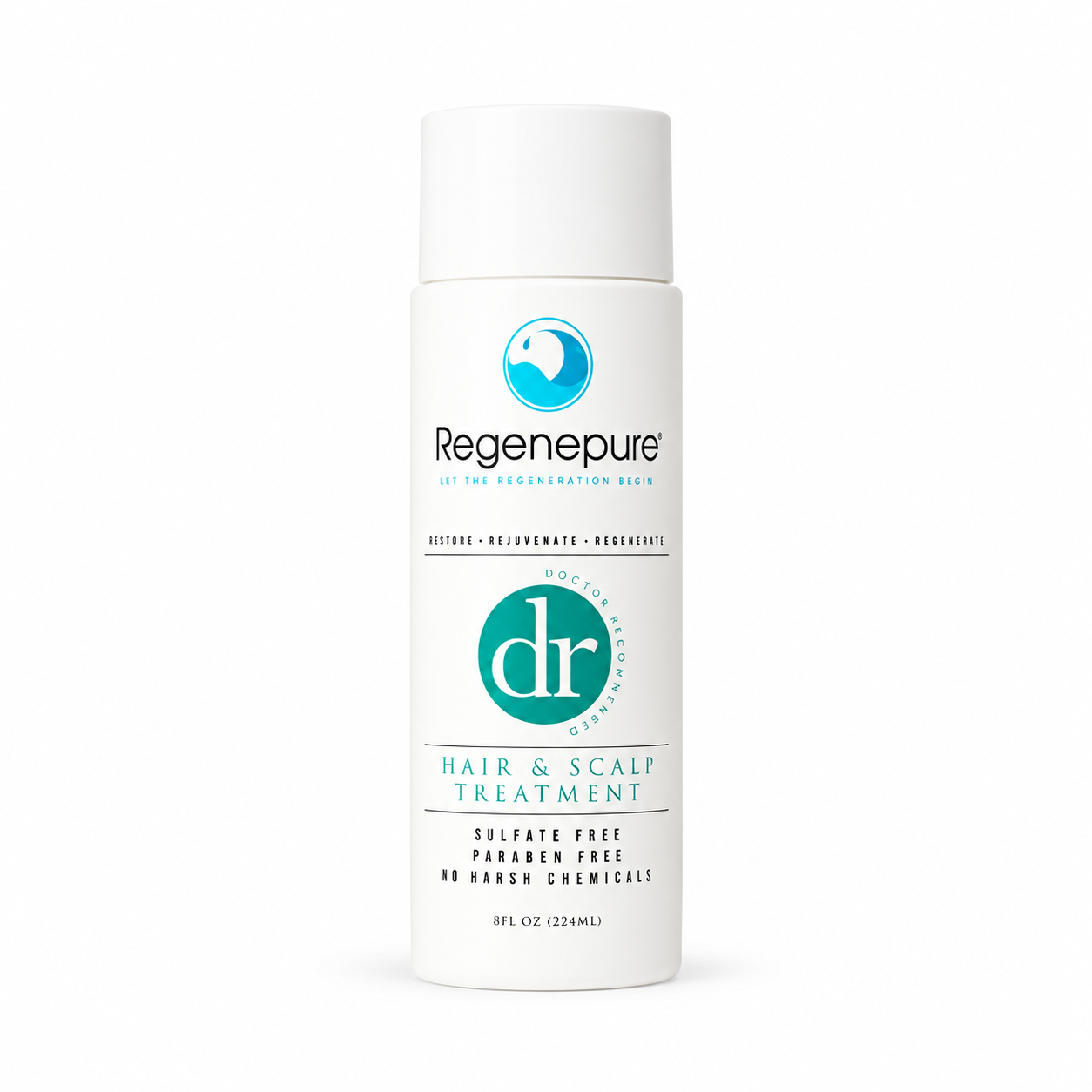 Regenepure DR Shampoo bottle